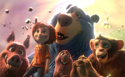 (L-R, front row) Steve, Greta, June, Cooper, Gus, Peanut, (back row) Boomer