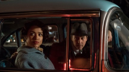 (L-R) GUGU MBATHA-RAW as Laura Rose and EDWARD NORTON as Lionel Essrog in Warner Bros. Pictures’ drama “MOTHERLESS BROOKLYN,” a Warner Bros. Pictures release.
